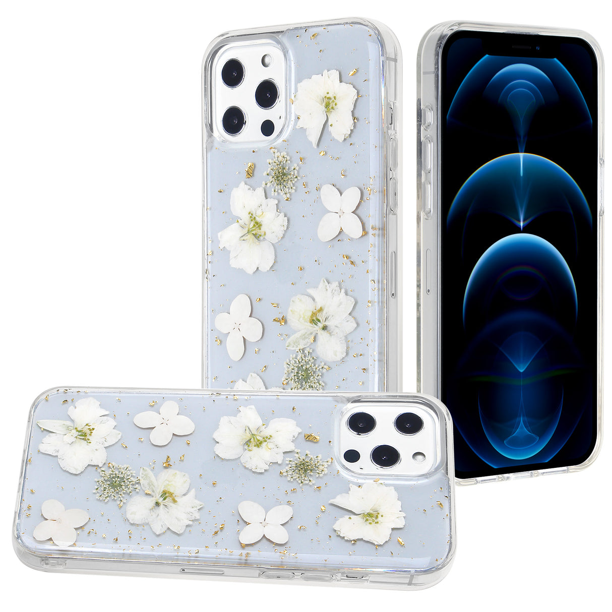 iPhone 11 Star Real Flower Case
