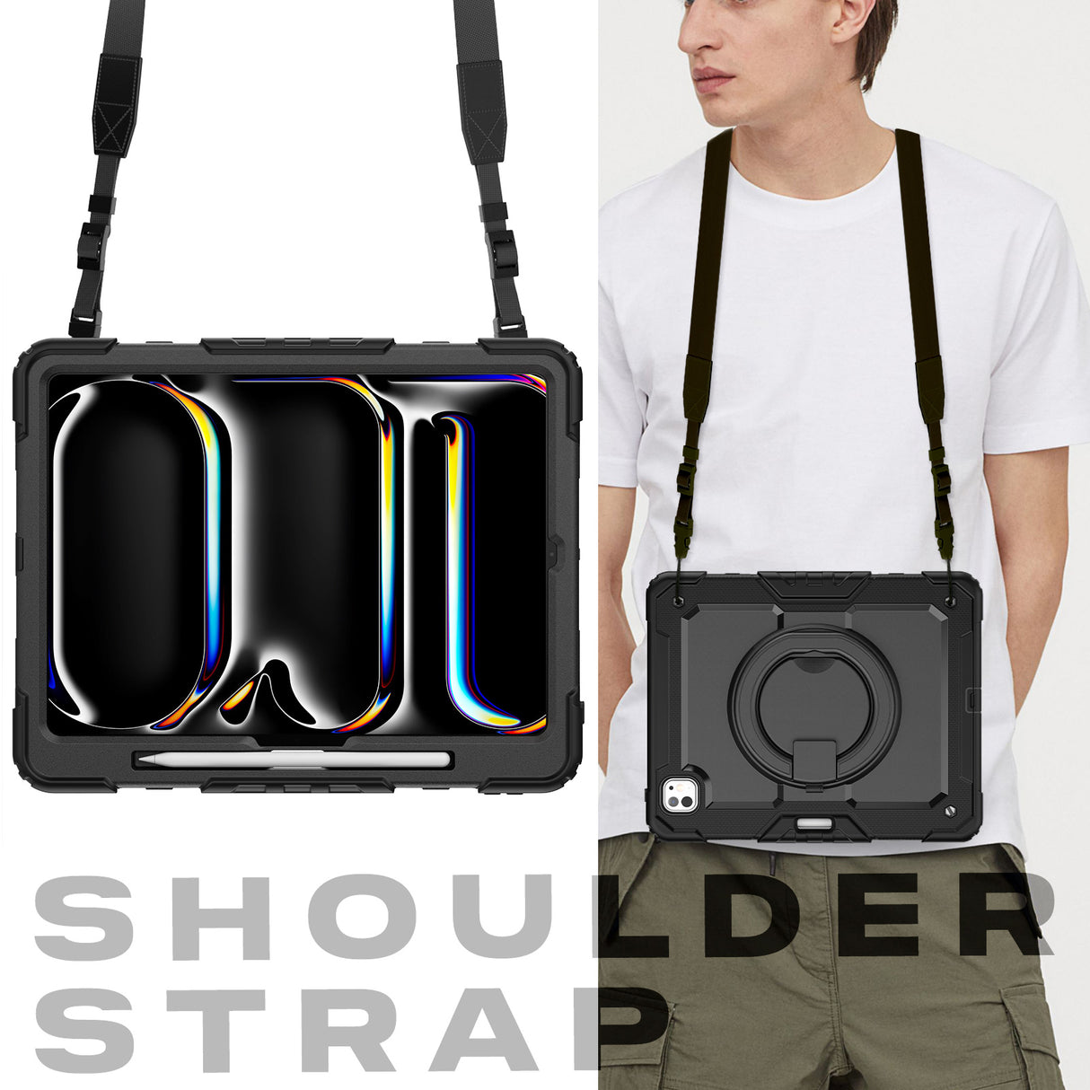 iPad Air 11 2024 Ring Survivor Case