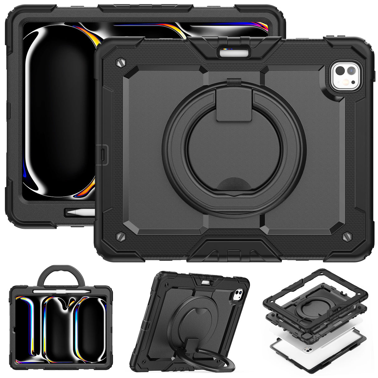 iPad Air 11 2024 Ring Survivor Case