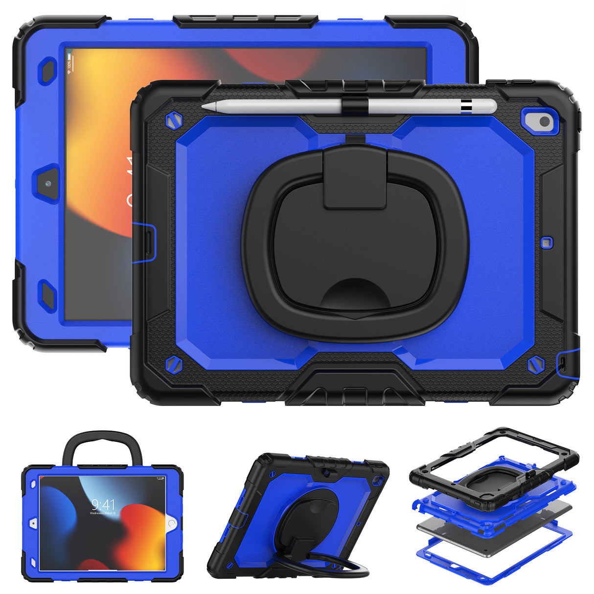 iPad Air 4 Ring Survivor Case
