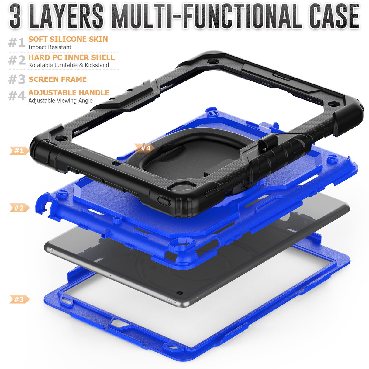iPad Air 4 Ring Survivor Case