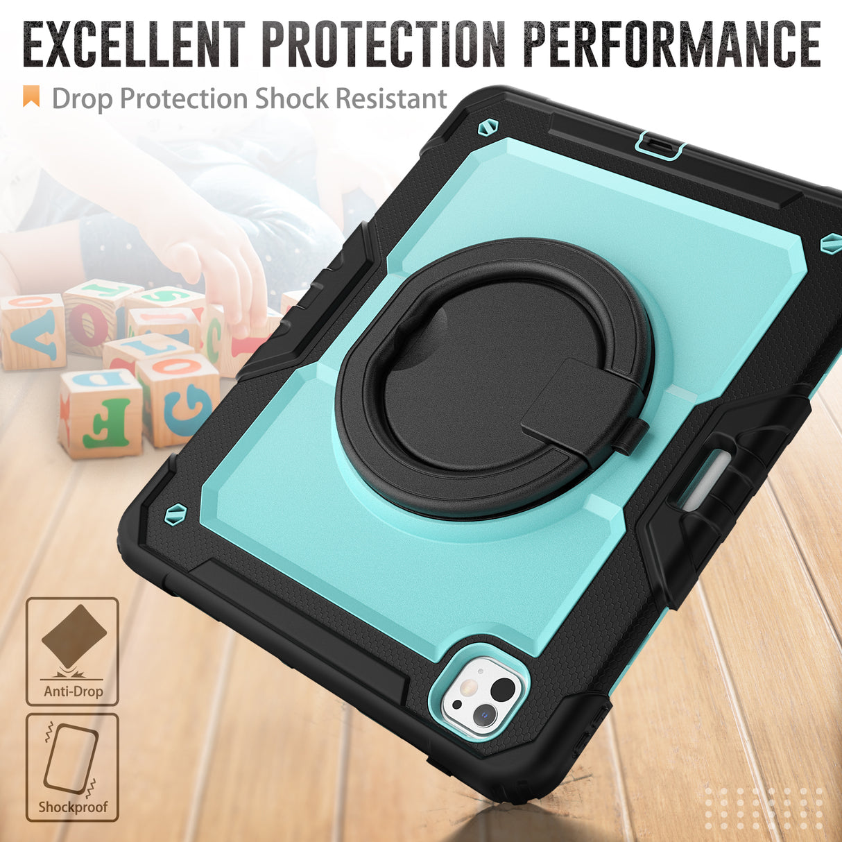 iPad Air 11 2024 Ring Survivor Case