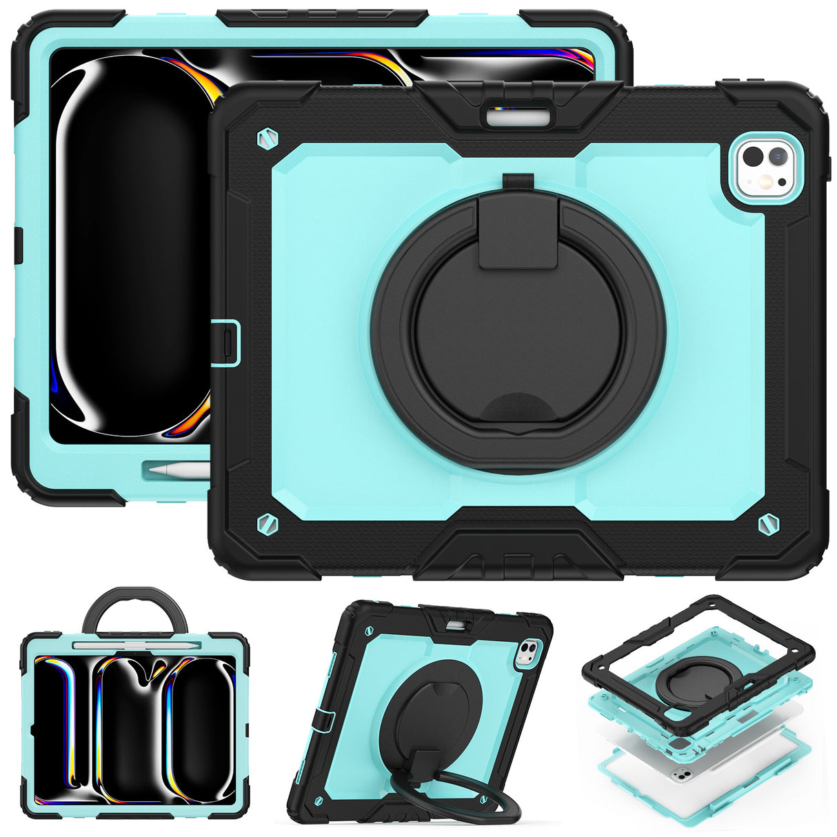 iPad Air 11 2024 Ring Survivor Case