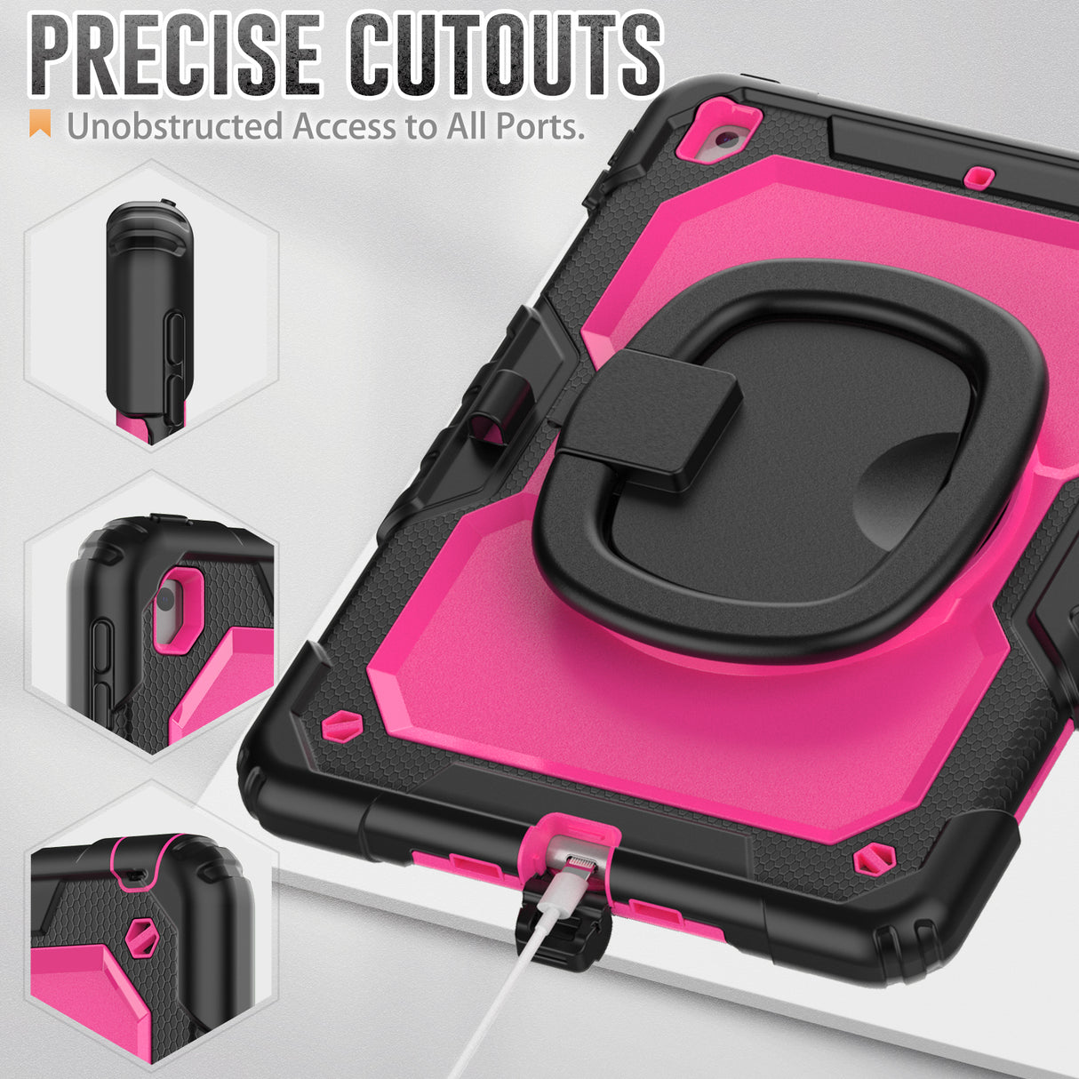 iPad Air 4 Ring Survivor Case