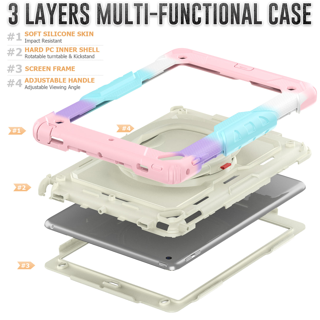 iPad Air 11 2024 Ring Survivor Case