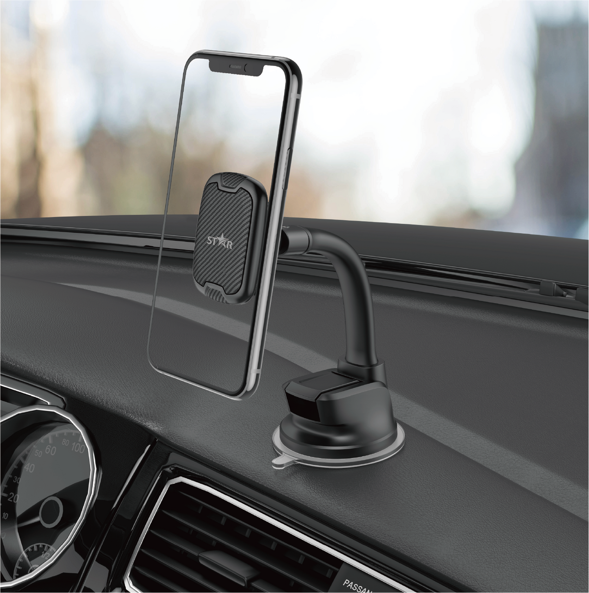 Star S5 Super Magnetic Dashboard Mobile Phone Holder