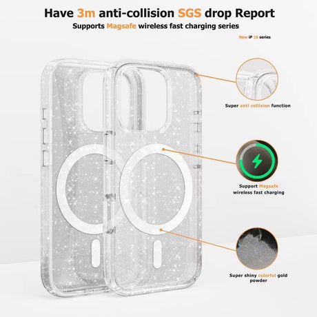 Samsung Galaxy S24 Ultra Star Diamond Magsafe Case