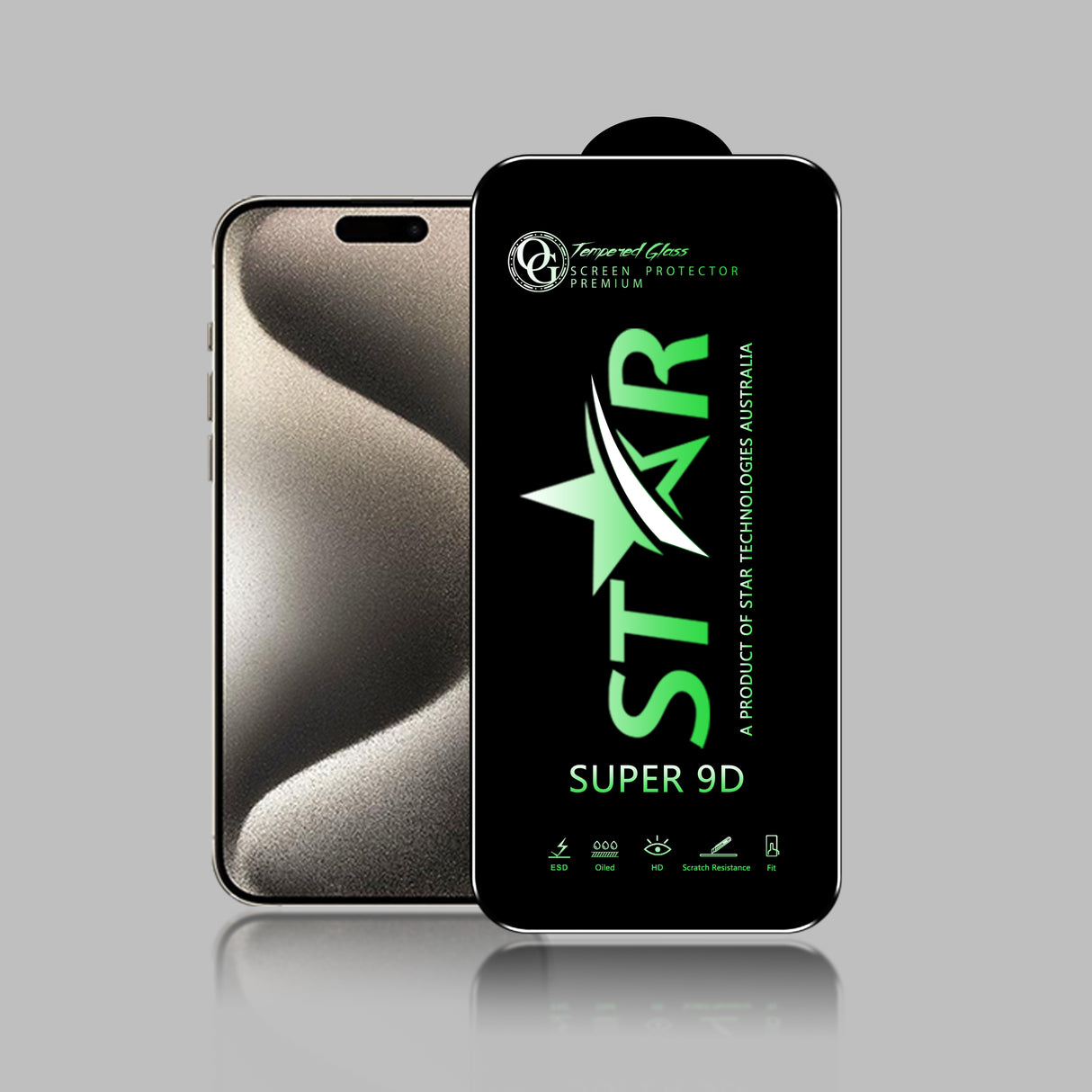 iPhone XS MAX Star 9D Screen Protector