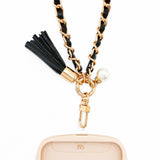 S&J Wristlets Leather & Gold