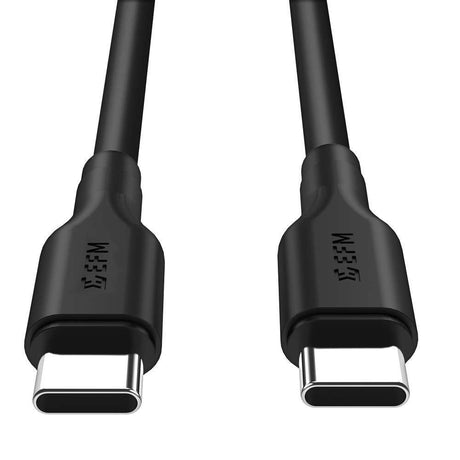 EFM 60W Dual Port Wall ChargerWith Type C to Type C Cable 1M