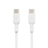 Belkin BoostCharge USB-C to USB-C CableUniversally compatible - White