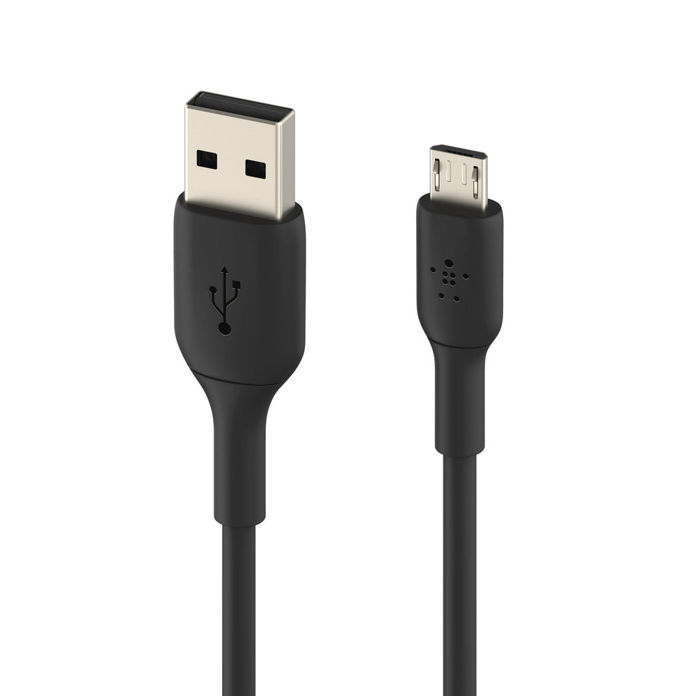 Belkin BoostCharge USB-A to Micro-USB Cable  1mUniversally compatible - Black