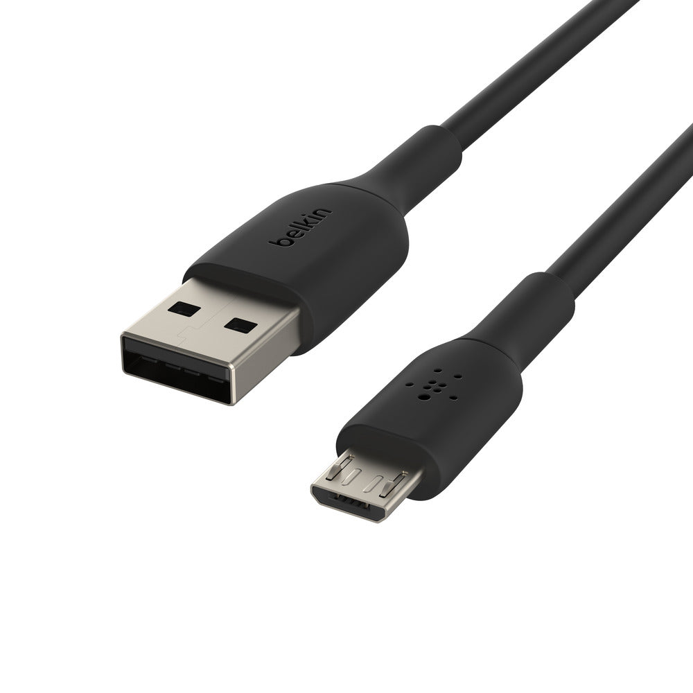 Belkin BoostCharge USB-A to Micro-USB Cable  1mUniversally compatible - Black