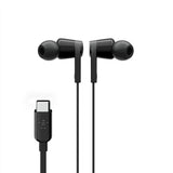 Belkin USB-C IN-EAR HEADPHONE BLACKUniversally compatible - Black