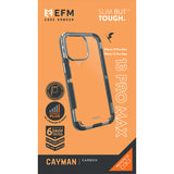 EFM Cayman Case Armour with D3O 5G Signal Plus - For iPhone 13 Pro Max (6.7") - Carbon