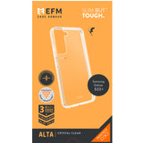EFM Alta Case Armour with D3O CrystalexFor Samsung Galaxy S22+ (6.6) - Crystal Clear