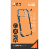 EFM Cayman Case Armour with D3O 5G Signal PlusFor iPhone 13 Pro (6.1" Pro) - Carbon