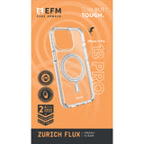 EFM Zurich Flux Case Armour Compatible with MagSafeFor iPhone 13 Pro (6.1" Pro) - Frost Clear