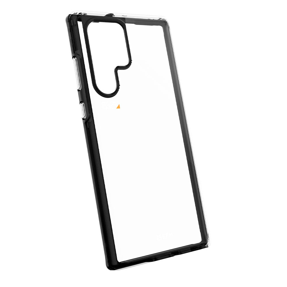 EFM Aspen Case Armour with D3O 5G Signal PlusFor Samsung Galaxy S22 Ultra (6.8) - Slate Clear