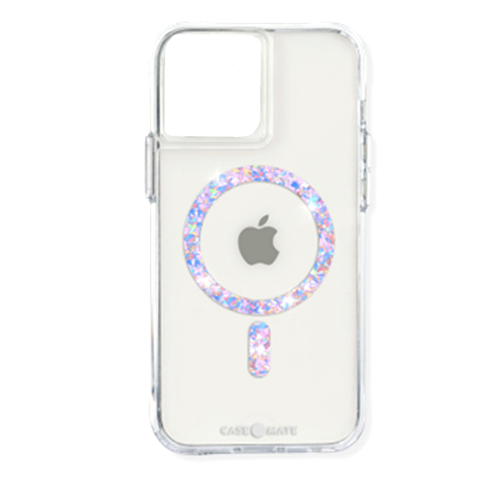 Case-Mate Twinkle Clear Case - MagSafeFor iPhone 14 Pro (6.1") - Clear/Diamond