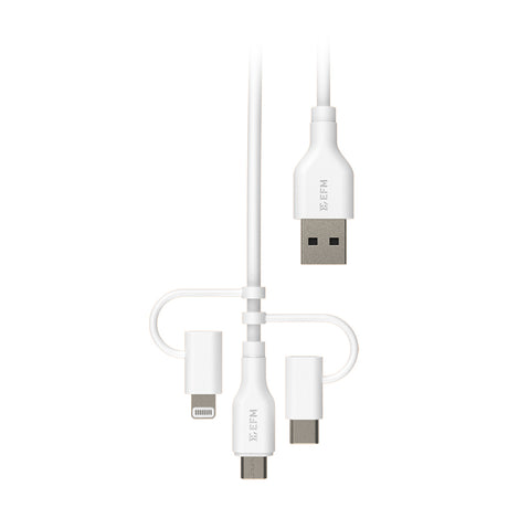 EFM USB-A 3-in-1 CableUniversal Application with 2M Length