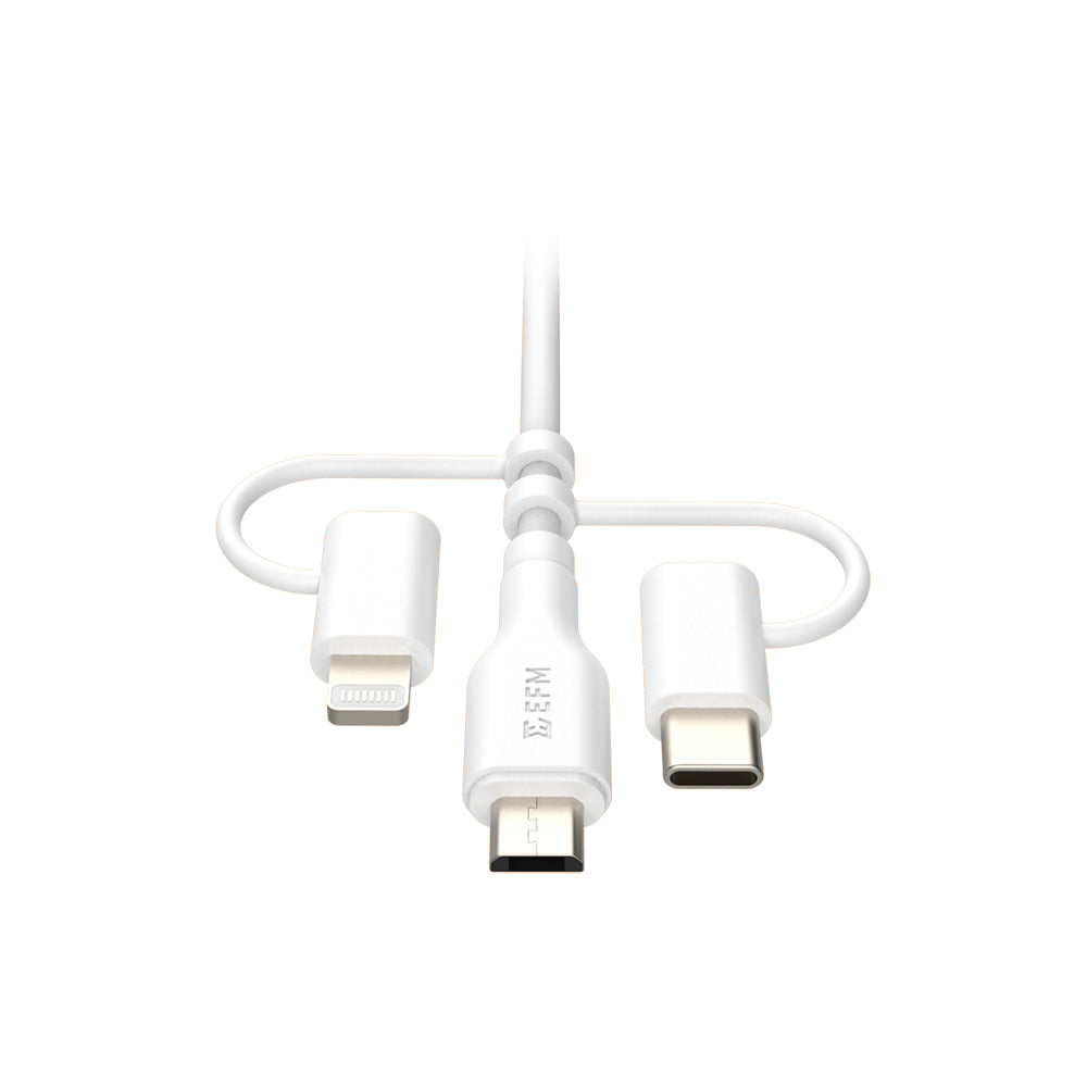 EFM USB-A 3-in-1 CableUniversal Application with 2M Length