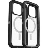 Otterbox Defender XT Clear MagSafe CaseFor iPhone 14 Pro (6.1") - Black Crystal