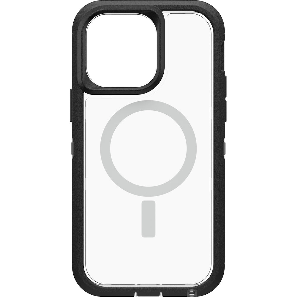 Otterbox Defender XT Clear MagSafe CaseFor iPhone 14 Pro Max (6.7") - Black Crystal