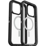 Otterbox Defender XT Clear MagSafe CaseFor iPhone 14 Pro Max (6.7") - Black Crystal