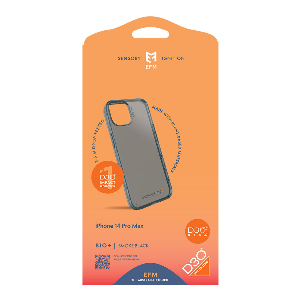 EFM Bio+ Case Armour with D3O BioFor iPhone 14 Pro Max (6.7")