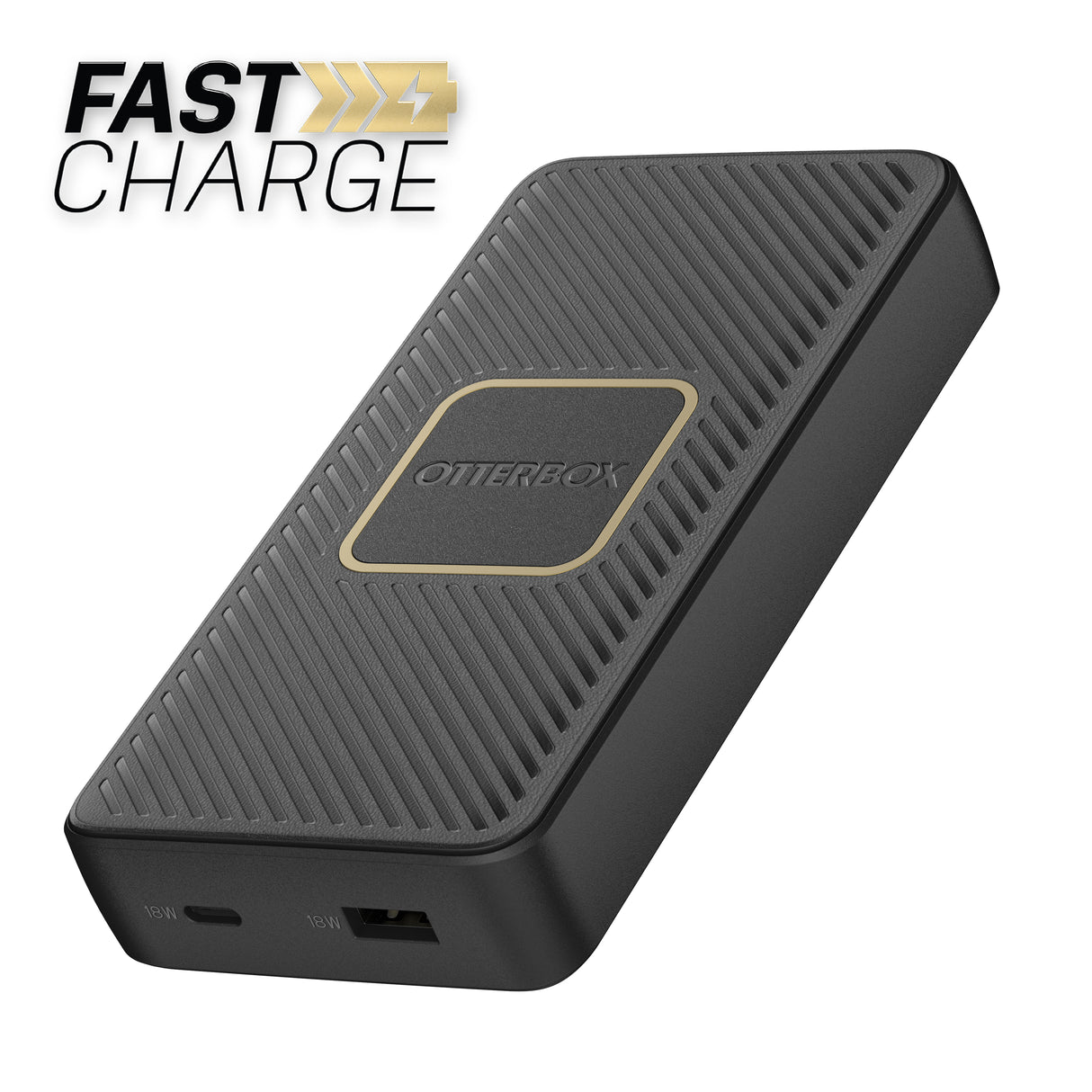 Otterbox 15 000mAhUSB-A and USB-C PD 18W plus 10W Qi Wireless Power Bank