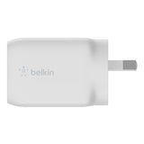 Belkin BOOST UP Dual USB-C Wall Charger - GaN Technology 65W with PPS