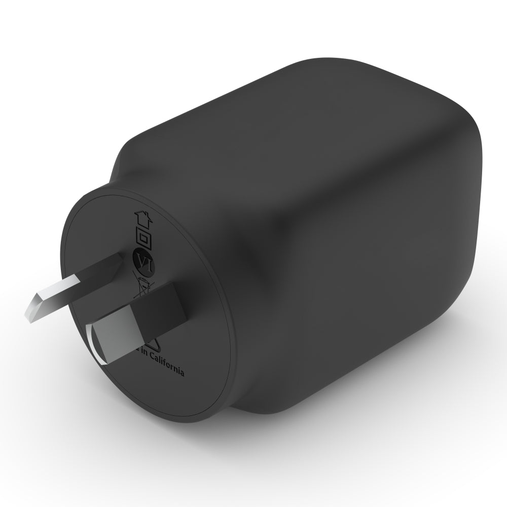 Belkin BOOST UP Dual USB-C Wall ChargerGaN Technology 65W with PPS