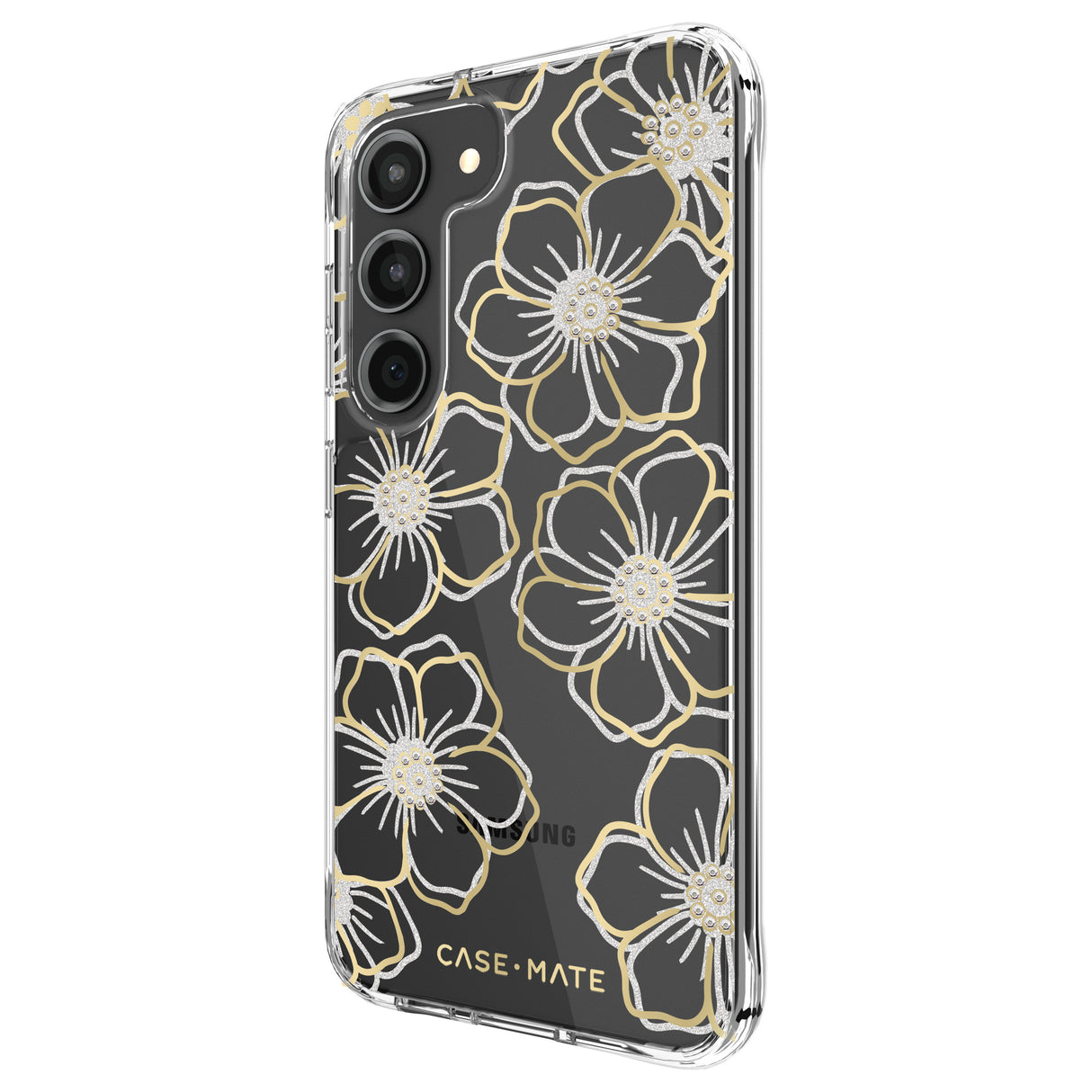Case-Mate Floral Gems Antimicrobial CaseFor Samsung Galaxy S23