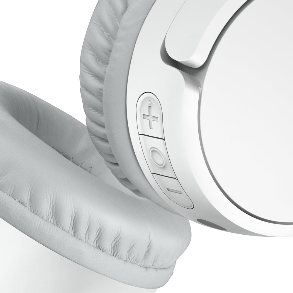 Belkin SoundForm Mini WirelessOn-Ear Headphones for Kids - White