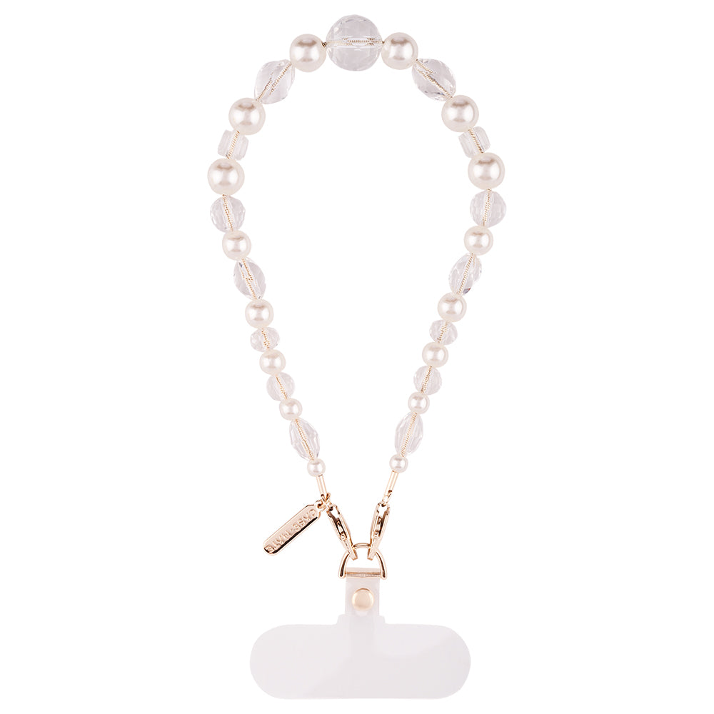 Case-Mate Beaded Phone WristletUniversal  - Crystal Pearl