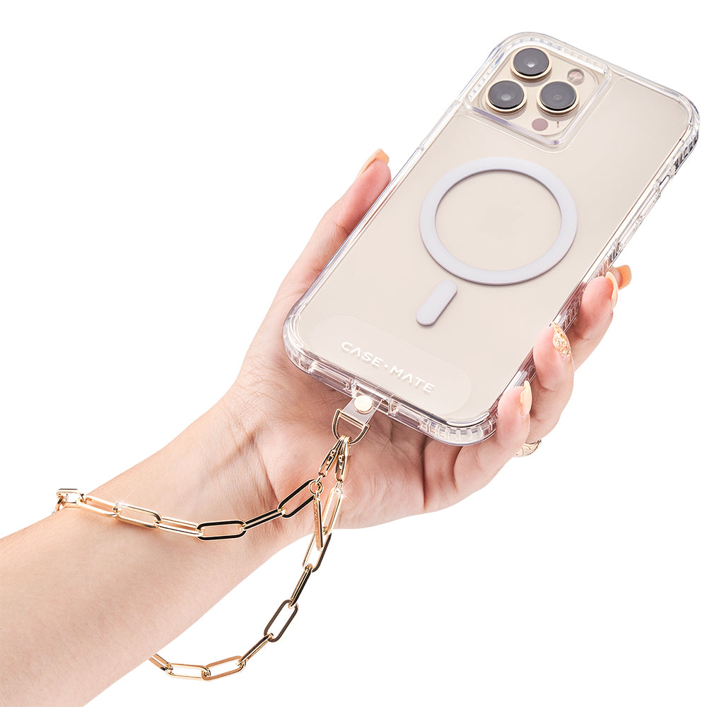 Case-Mate Chunky Chain Phone WristletUniversal - Gold
