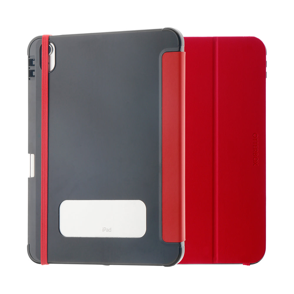 Otterbox React Folio CaseFor iPad 10.9 inch (10th Gen) - Red/Black