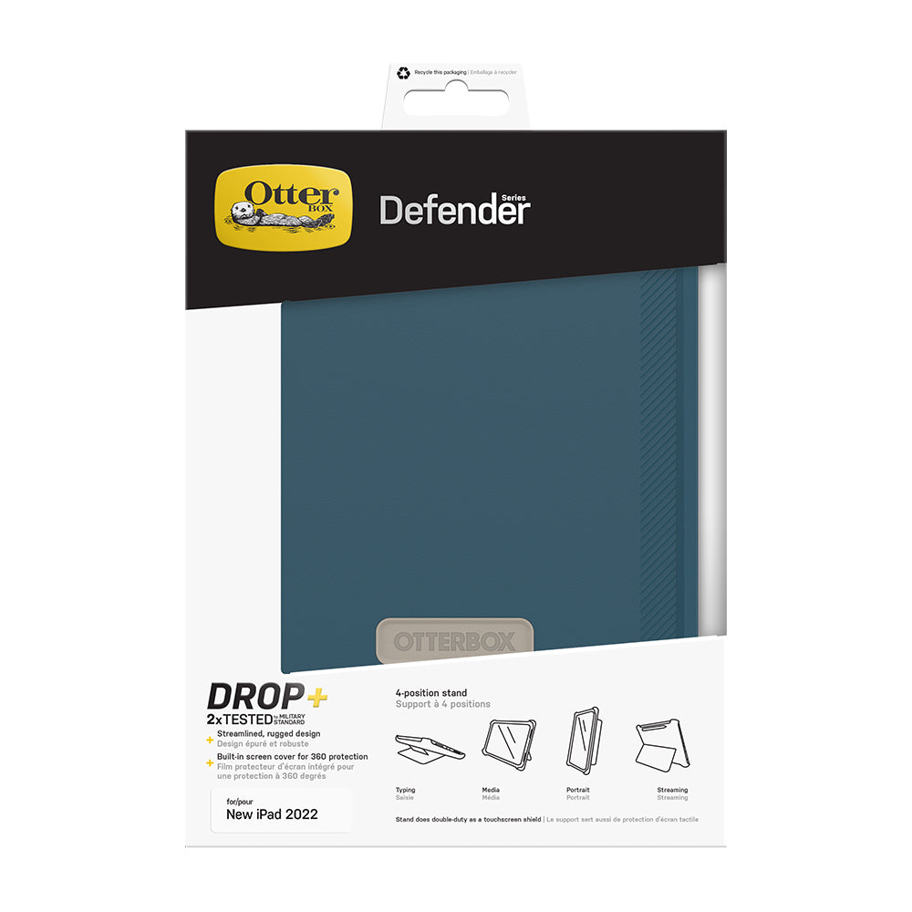 Otterbox Defender CaseFor iPad 10.9 (10th Gen) - Baja Beach Blue