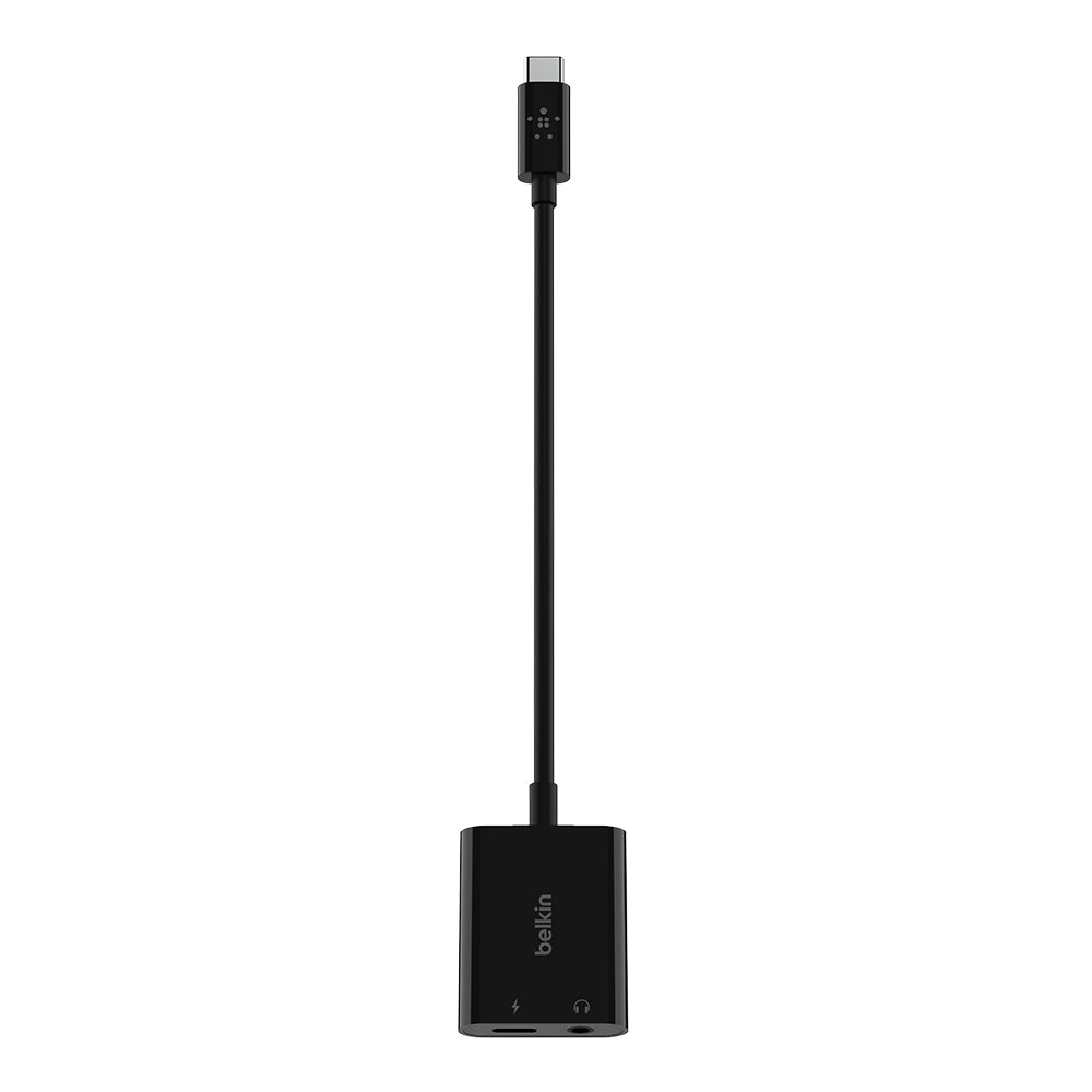 Belkin ROCKSTAR3.5mm Audio plus USB-C Charge Adapter