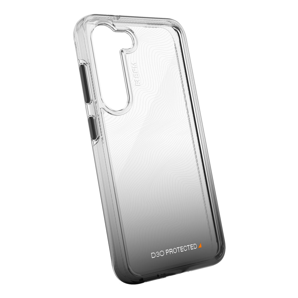 EFM Aspen Case Armour with D3O CrystalexFor Samsung Galaxy S23+ -  Black Gradient