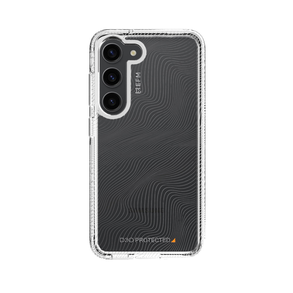 EFM Aspen Case Armour with D3O CrystalexFor Samsung Galaxy S23+ - Crystal Clear