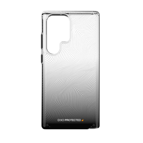 EFM Aspen Case Armour with D3O CrystalexFor Samsung Galaxy S23 Ultra -  Black Gradient