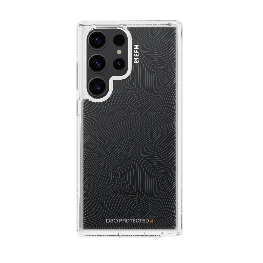 EFM Aspen Case Armour with D3O CrystalexFor Samsung Galaxy S23 Ultra - Crystal Clear