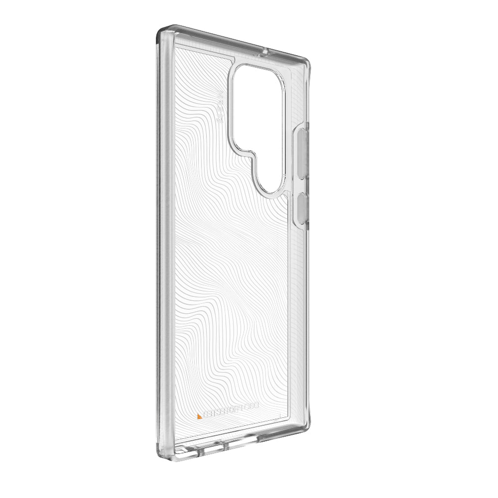 EFM Aspen Case Armour with D3O CrystalexFor Samsung Galaxy S23 Ultra - Crystal Clear