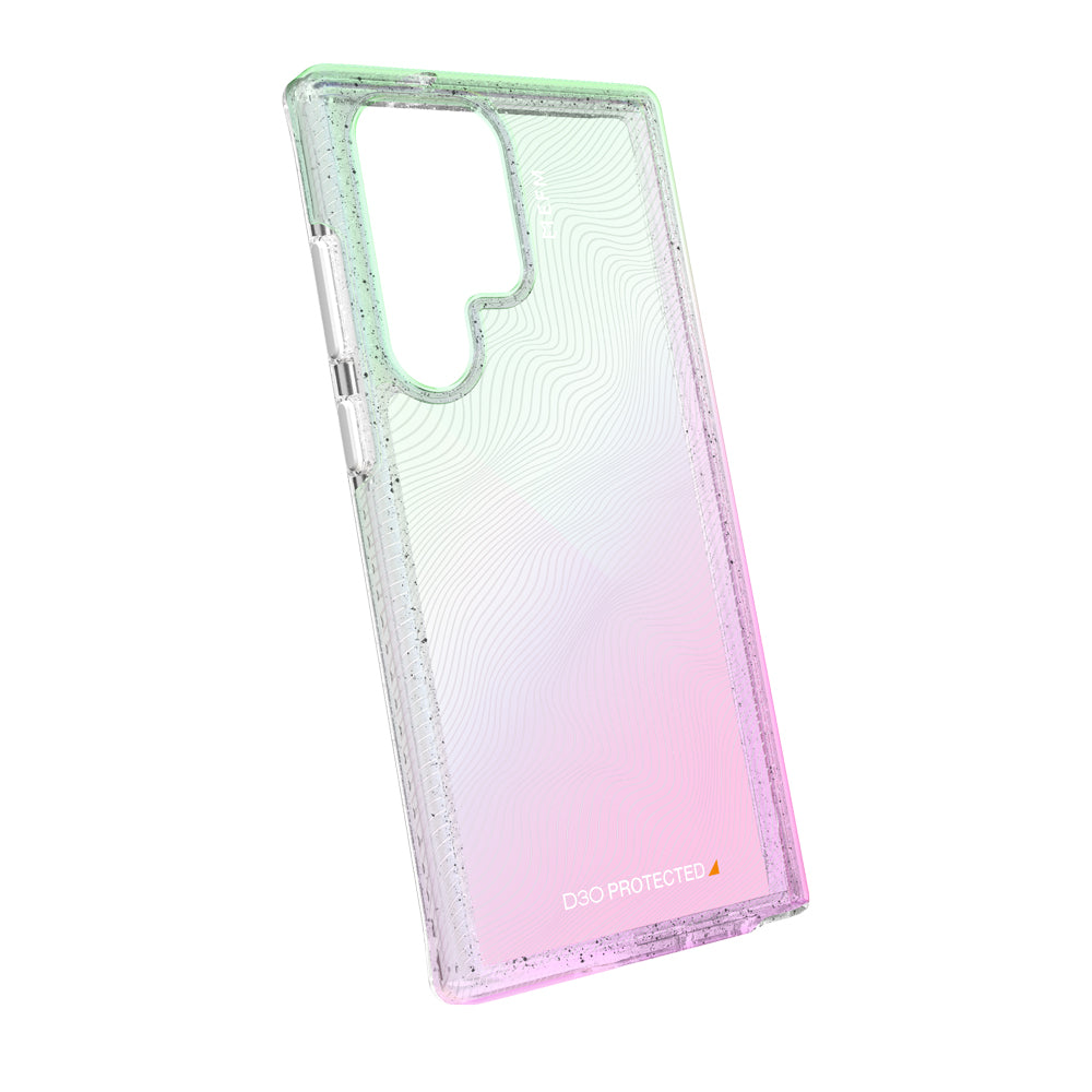 EFM Aspen Case Armour with D3O CrystalexFor Samsung Galaxy S23 Ultra -  Glitter Pearl
