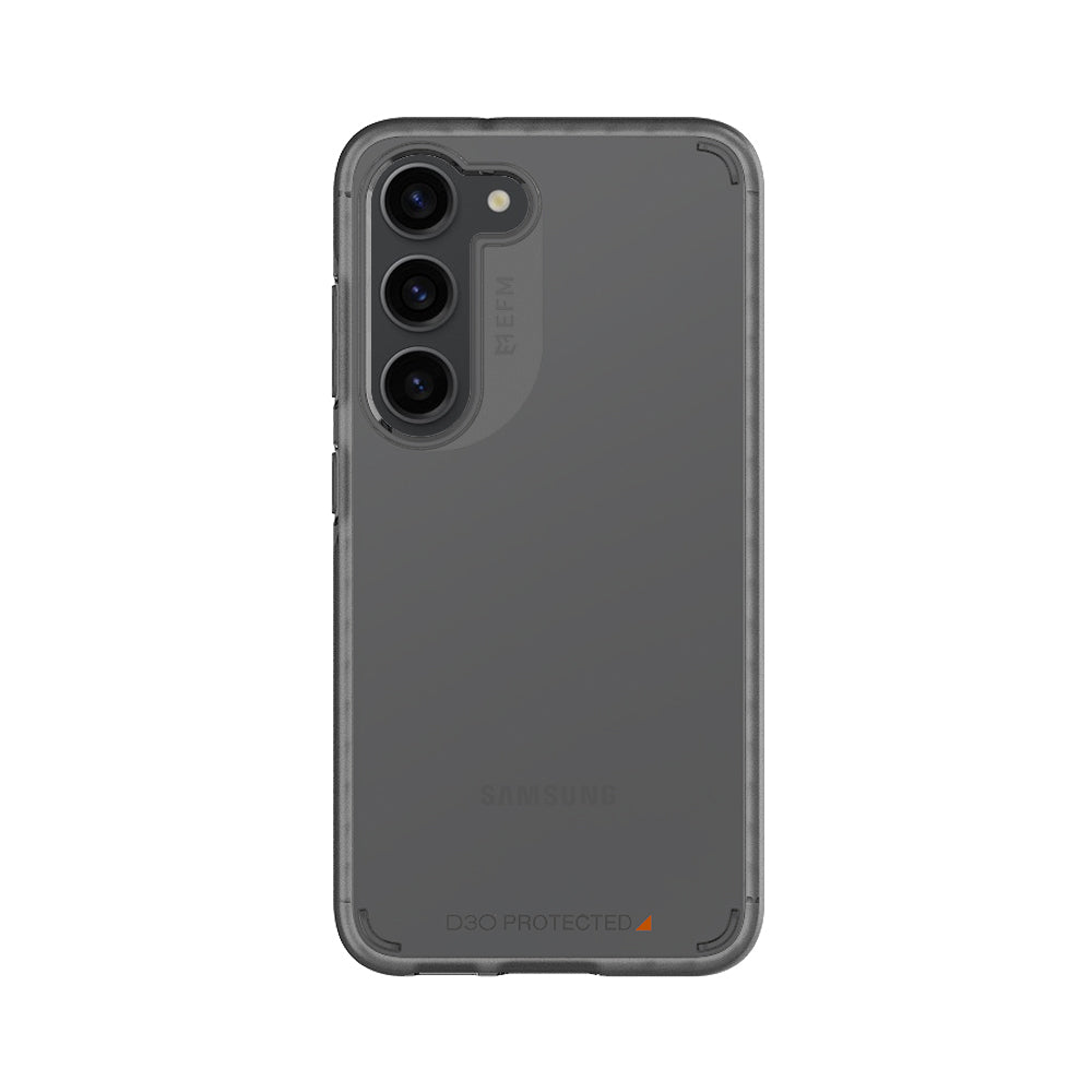 EFM Bio+ Case Armour with D3O BioFor Samsung Galaxy S23 - Smoke Black