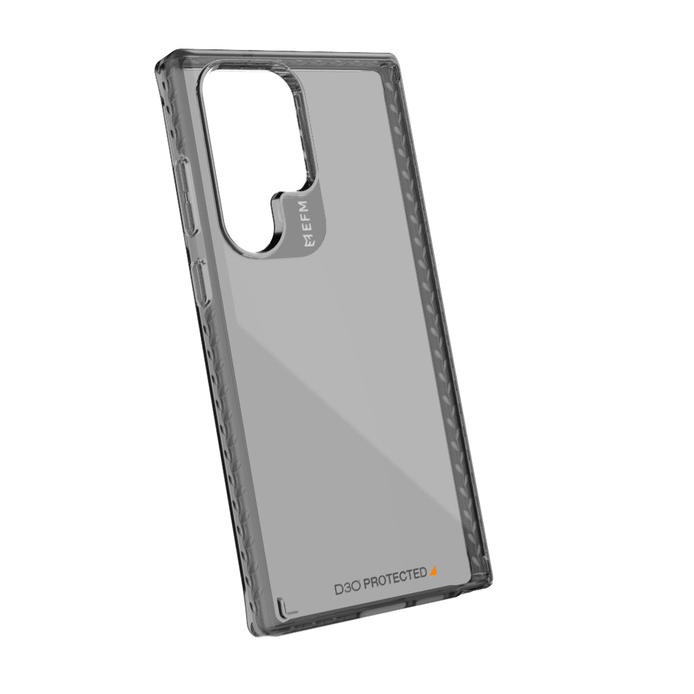 EFM Bio+ Case Armour with D3O BioFor Samsung Galaxy S23 Ultra - Smoke Black