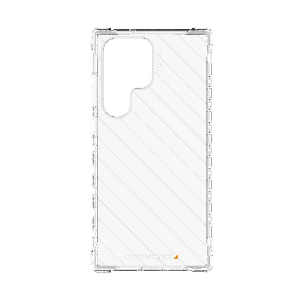 EFM Dakar Case Armour with D3O CrystalexFor Samsung Galaxy S23 Ultra - Crystal Clear