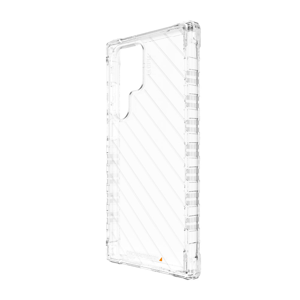 EFM Dakar Case Armour with D3O CrystalexFor Samsung Galaxy S23 Ultra - Crystal Clear